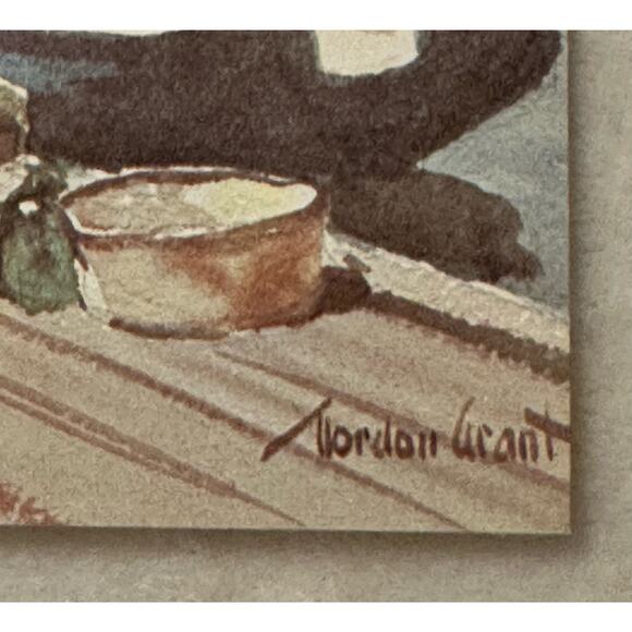 (6) Marine Water Colors Gordon Grant State Mutual Life Assurance Co of America - Picture 8 of 11